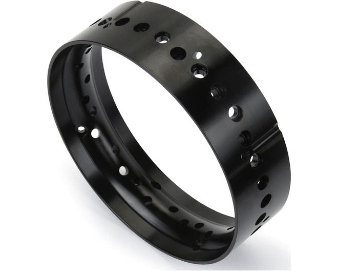 Pro-Spec Aluminum Front Rim Black: Promoto-SM photo