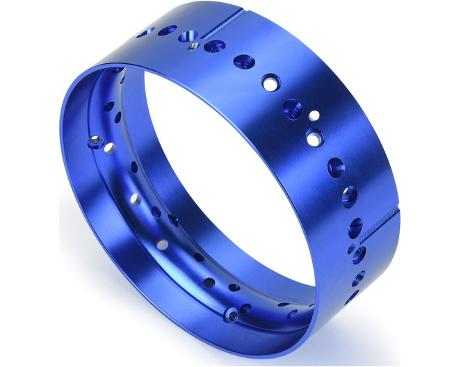 Pro-Spec Aluminum Rear Rim Blue: Promoto-SM photo