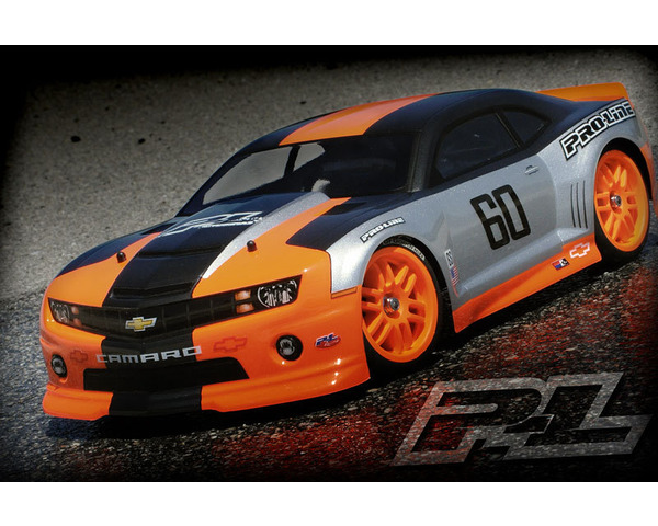 discontinued 2011 Camaro GS Clear Body 1/16 Rally Chassis photo