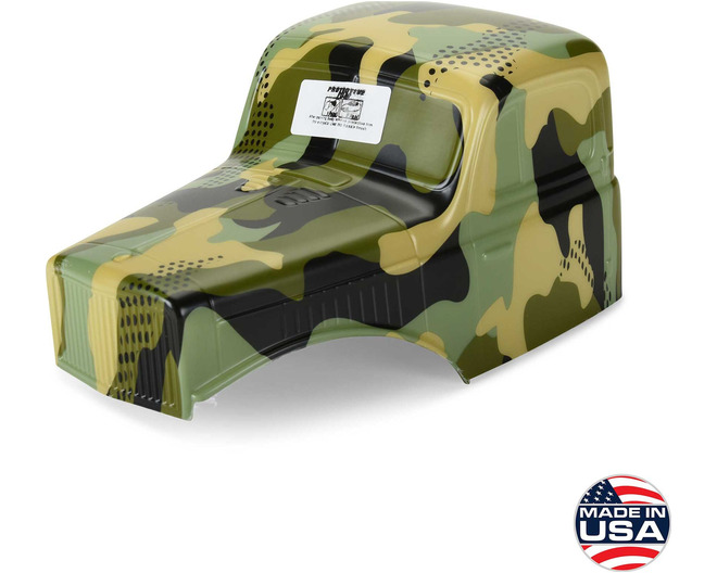 Limited Edition Pre-Cut/Pre-Painted Comp Wagon Cab-Only Camoufla photo