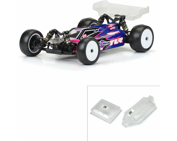 Sector Light Weight Clear Body for TLR 22X-4 photo