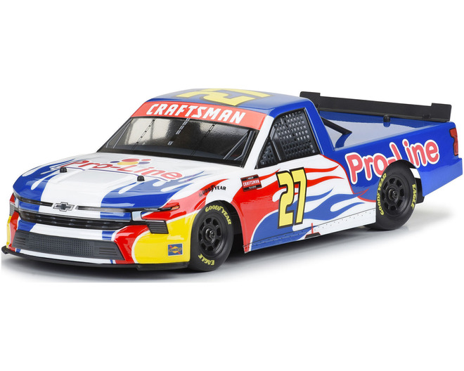 Pre-Cut 2024 Chevrolet Silverado NASCAR Truck Series Clear Body photo