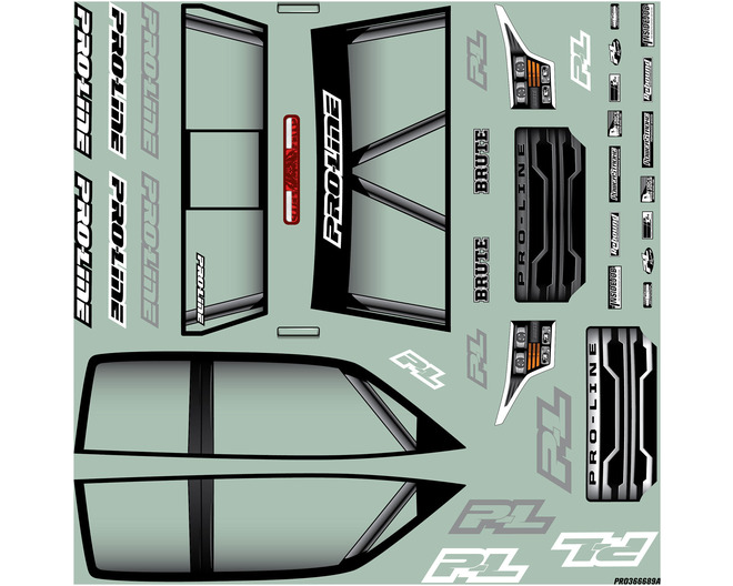Tap to zoom Brute Clear Body for 12.3? 313mm Wheelbase Scale Crawlers