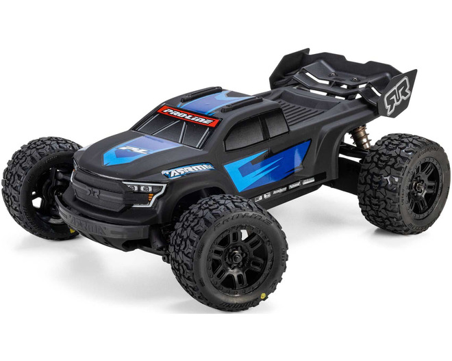 Tap to zoom Pre-Cut/Pre-Painted Brute Truck Matte Black Body: ARRMA MINI KRA