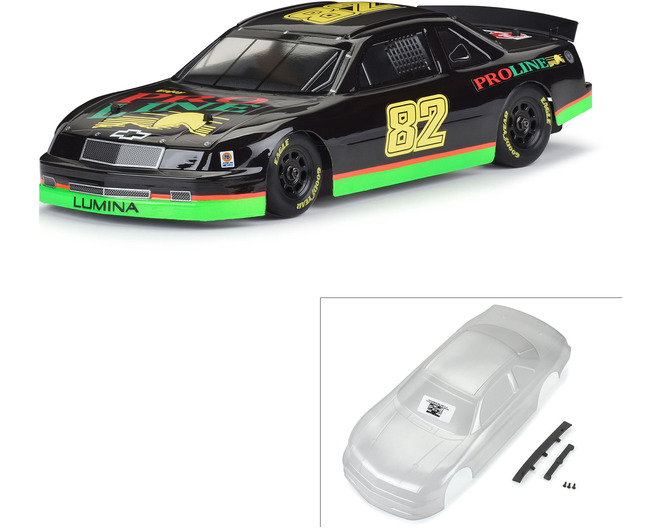 Pre-Cut 1990 Chevy Lumina Clear for Losi NASCAR Race Car photo