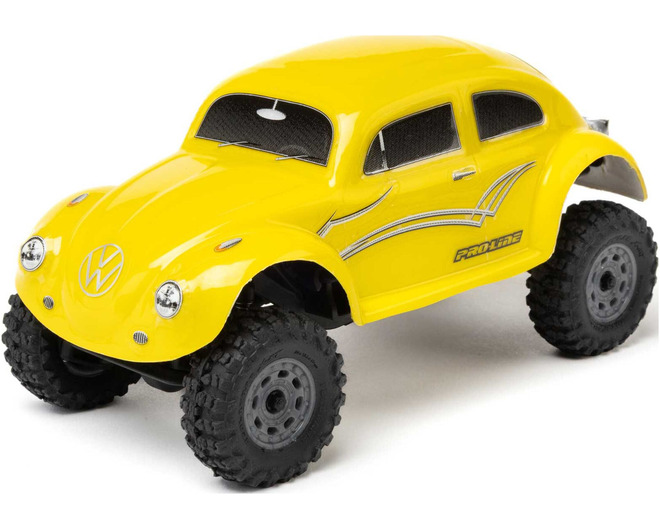 Pre-Cut VW Bug Yellow Body: Axial SCX30