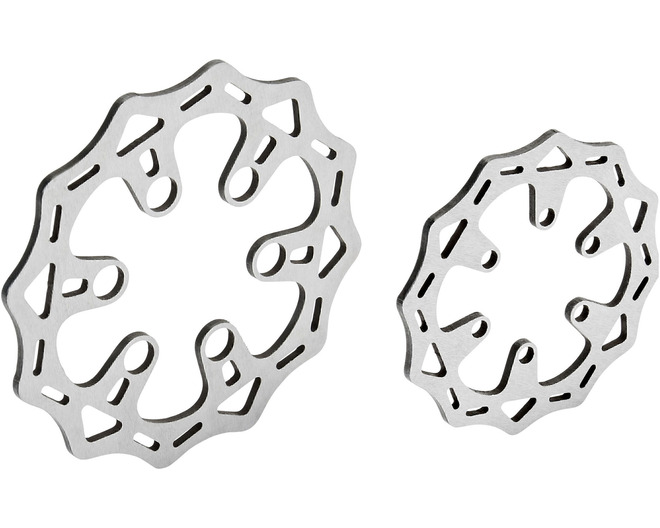 Euro Style Steel Front and Rear Brake Rotor: Promoto-MX photo