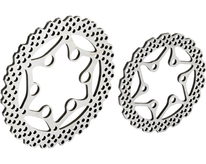 YZ Style Steel Front and Rear Brake Rotor: Promoto-MX photo
