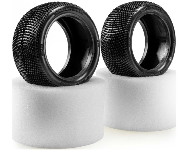 Tap to zoom 1/10 Shredder CR4 Rear 2.2 Carpet Buggy Tires 2