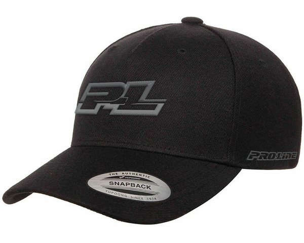 Pro-Line Division Black Snapback Hat One Size Fits Most photo