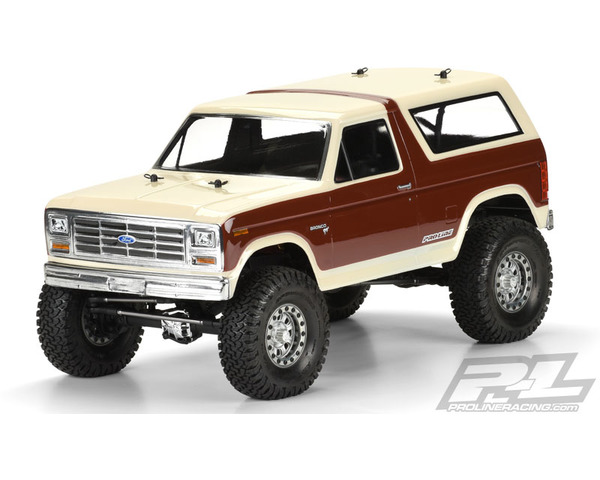 discontinued 81 Ford Bronco Clear Body :12.3 inch 313mm WB Crawl photo