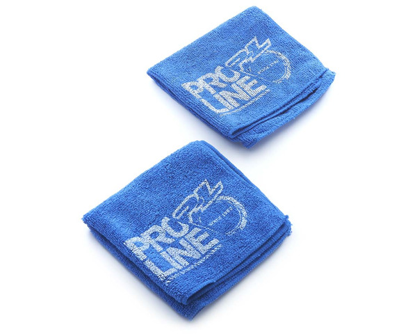 Pro-Line Blue Micro Fiber Towel (2) photo