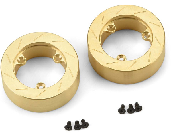 Brass Brake Rotor Weights (2) for 6 Lug 12mm photo