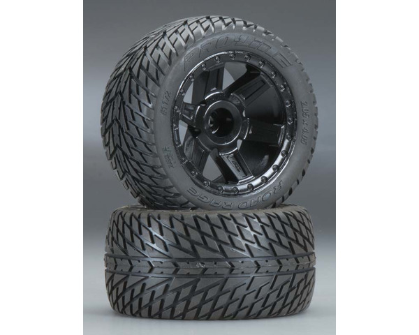 Road Rage 2.8 Inch Street Truck Tires (2) Mounted photo