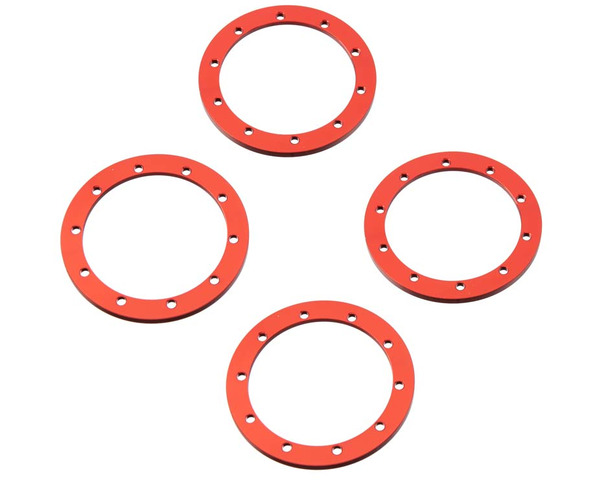 Red 1.9 Universal Beadlock Rings (4) photo