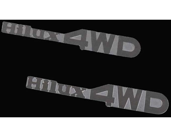 RC4WD Hilux 4WD Emblem Set Mojave/Hilux Body photo
