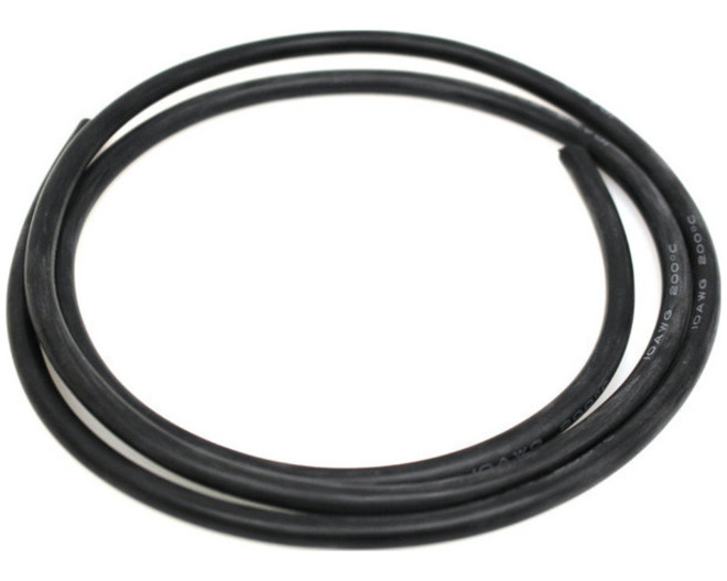 10 Gauge Silicone Wire 3 Black photo