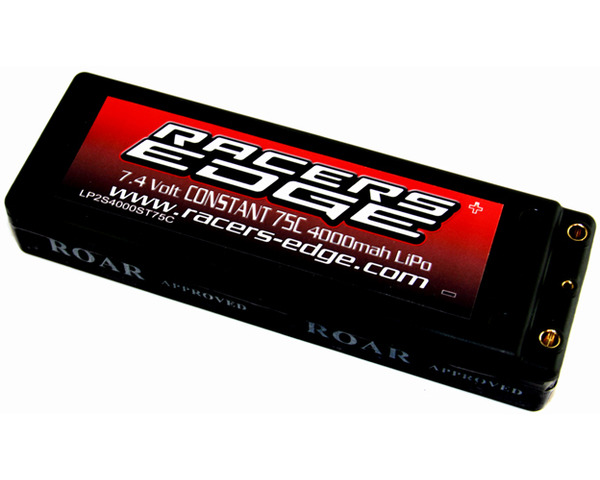 discontinued 4000mah 75c 2s Lipo Battery Pack Lite 23mm Tall wit photo