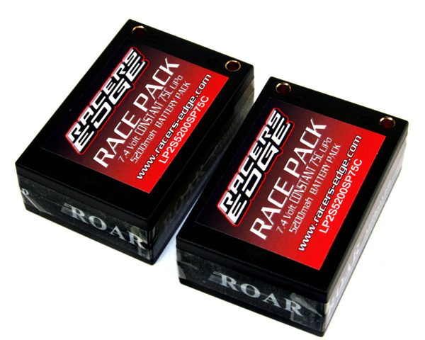 discontinued 5200mah 75c 2s Lipo Saddle Pack Battery with Deans photo