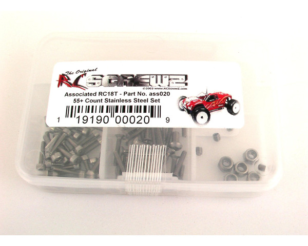 Stainless Steel Screw Kit RC10 18t photo