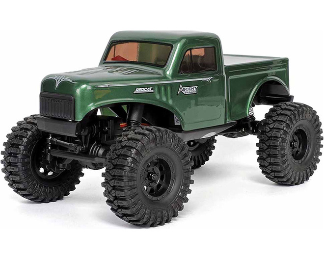 1/18 Ascent-18 brushless RC Electric Rock Crawler Green photo