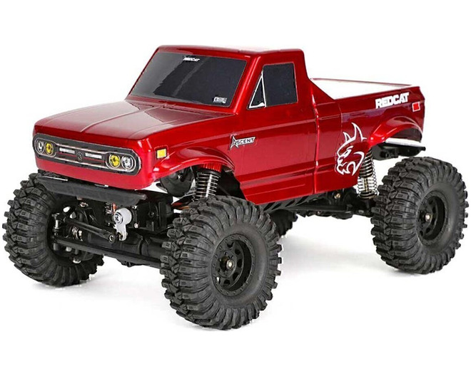 Ascent-32 1/32 4WD RTR Rock Crawler (Red) photo
