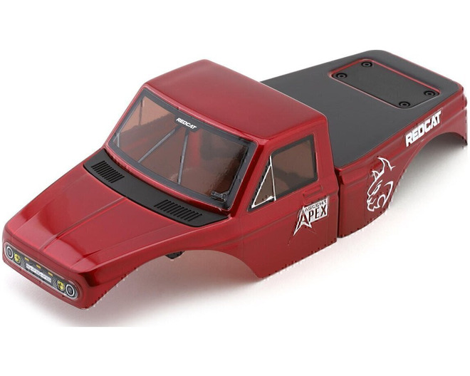 Ascent-18 Apex Pre-Painted Body Set (Red) photo