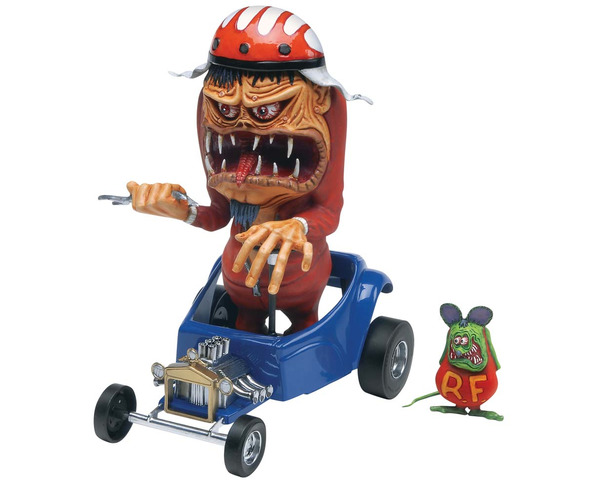 discontinued Ed Roth Drag Nut Hot Rod with Rat Fink photo