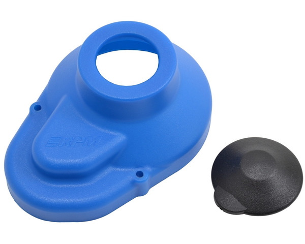 Gear Cover for the ASC SC10B SC10 T4 & B4; Blue photo