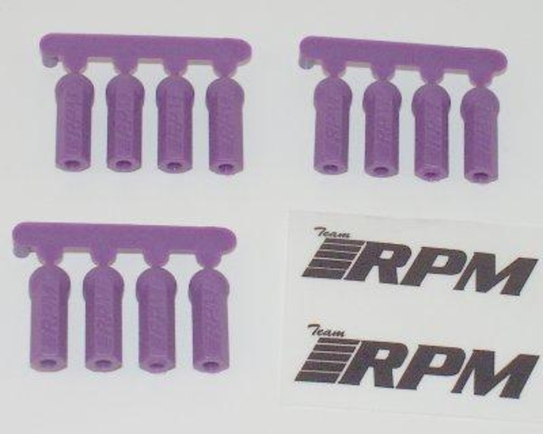 discontinued Heavy Duty Rod Ends Purple 4-40 (12) photo
