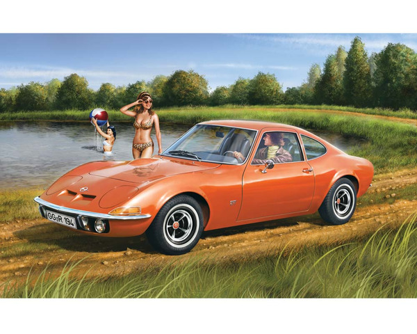 discontinued Revell Germany 1/32 Opel GT photo