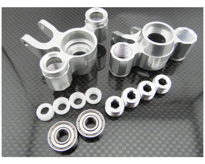 Silver hd bearing steering knuckles 17mm