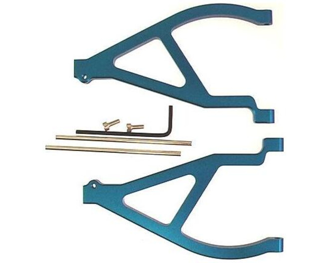 Tap to zoom Blue Aluminum 7mm Os Rear Upper Arms