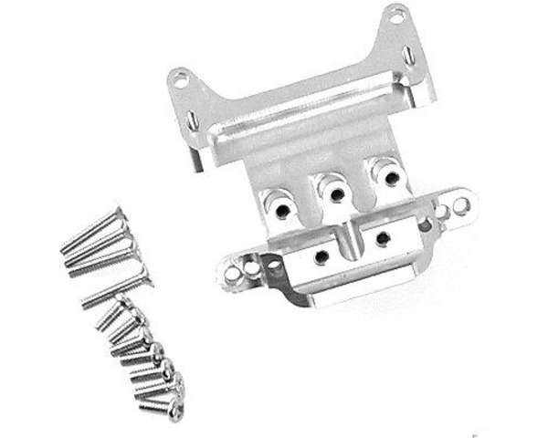 discontinued Losi Mini-T Silver Aluminum Front Upper Chassis photo