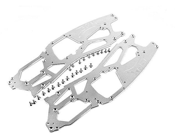 Silver 3mm chassis plate photo