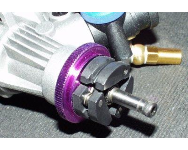 Silver 3 shoe flywheel w/shoes 30mm