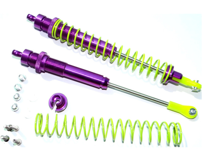 discontinued Purple 170mm Threaded Shocks (2)
