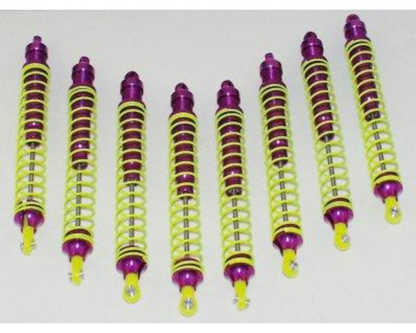 Tap to zoom Purple 170mm Threaded Shocks (8)