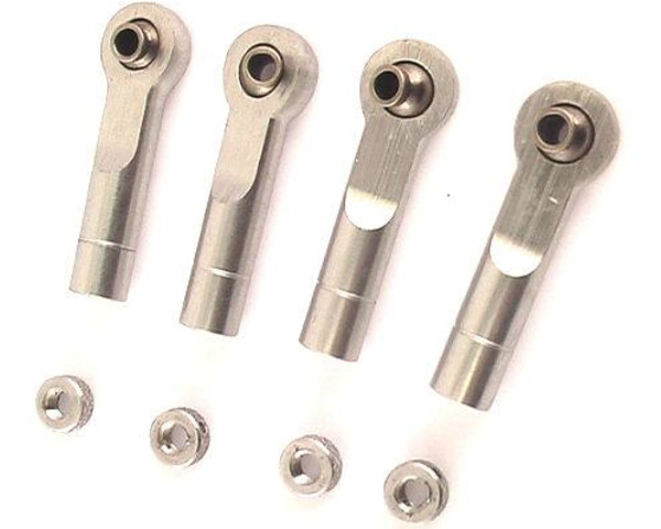 Silver 7075 reverse rod end Savage