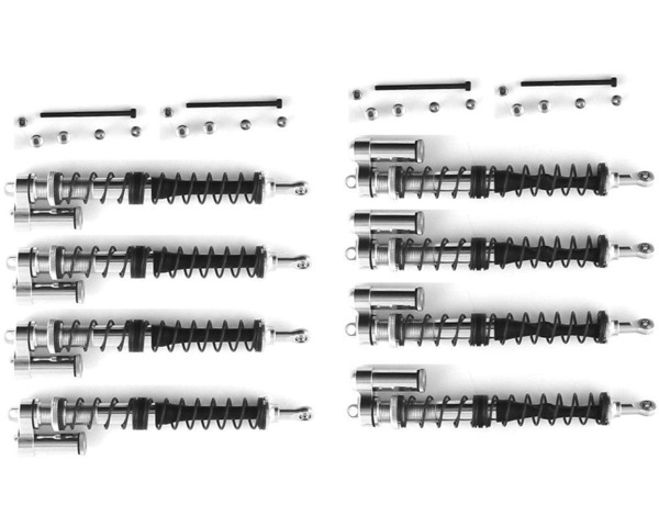 discontinued Alum. threaded shock set (8)
