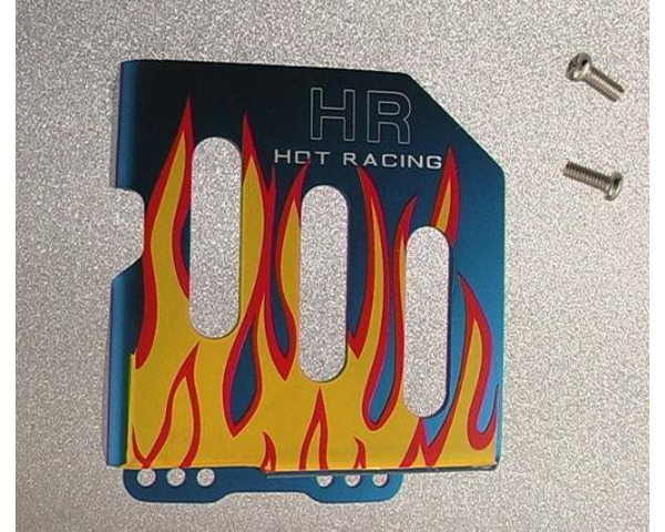 Tap to zoom Blue hall flame fuel tank guard