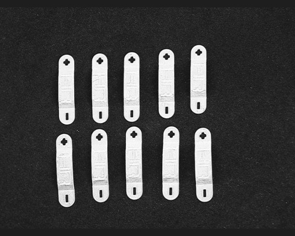 discontinued Light weight silver battery bars(10)