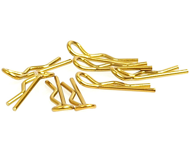 Small Body Clip 1:10 - Gold (8) photo