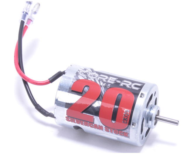 CORE 20 Silver Can Brushed 540 Motor 