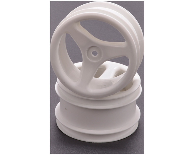 Rear Wheels; White 3 Spoke - CAT/Fbl  photo
