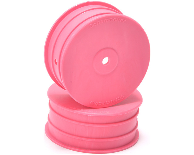 Wheel; Hex Front - Pink- 4wd - Pr photo