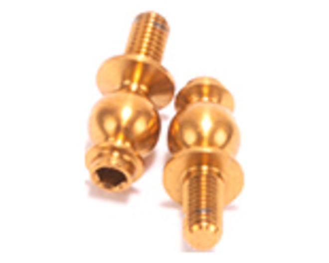 Titanium 5.5mm Ball Stud Short (pr) - CAT PB photo