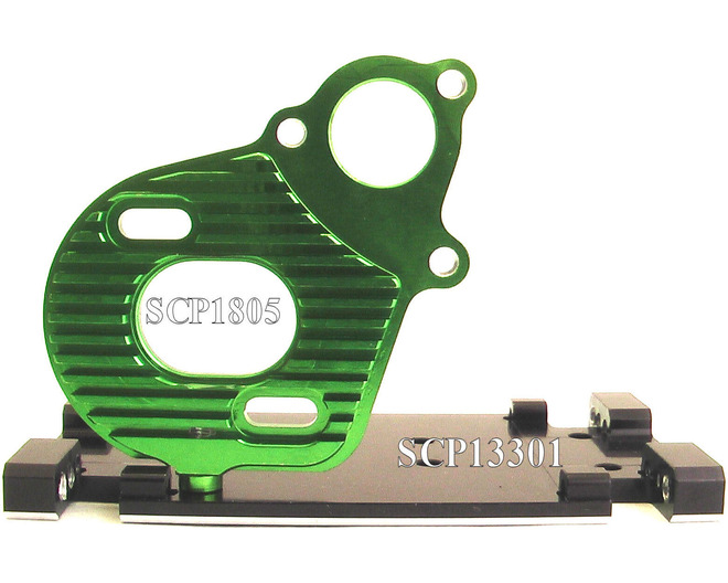 Tap to zoom Aluminum Center Skid Plate - Ax10