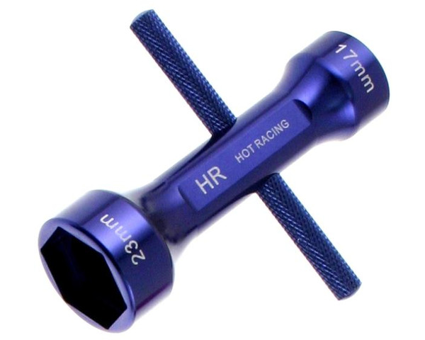 Tap to zoom Blue wheel wrench 23 and 17 mm