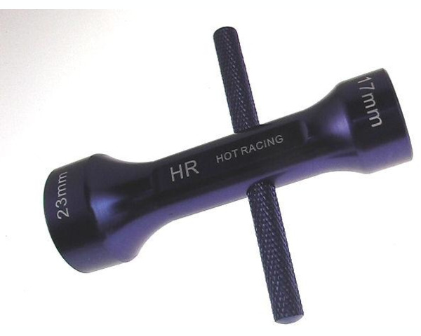 Tap to zoom Blue wheel wrench 23 and 17 mm